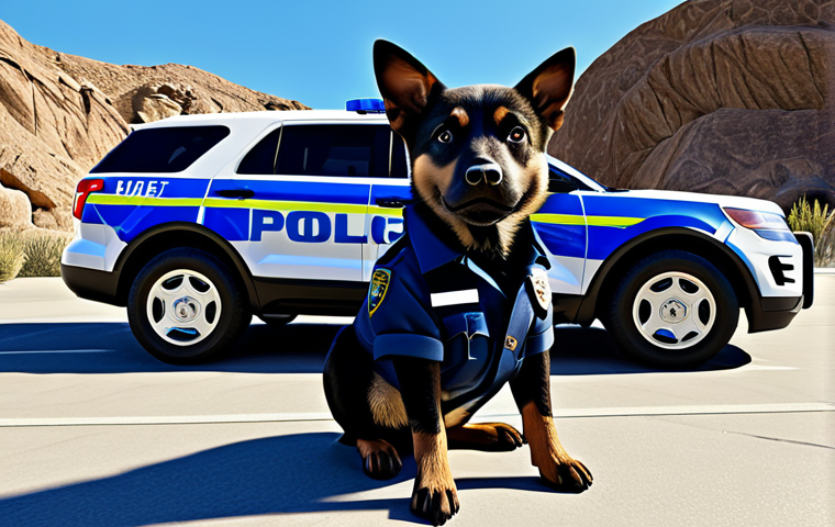 퍼피구조대 상징적 에피소드 - "Marshall, the fire pup, in full firefighter gear, smiling and ready for action in Adventure Bay, fi...