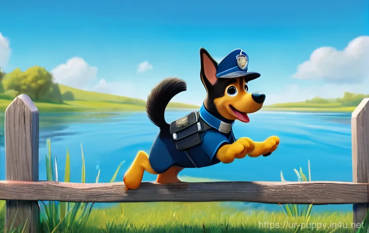 퍼피구조대 관련 커뮤니티 토론 - **Prompt: Adventure Bay Team Rescue**
A cheerful, vibrant 3D animated scene set in the sunny coa...