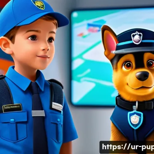 Home 15 퍼피구조대 공식 캐릭터 소개 - **Prompt 1: Ryder's Innovative Leadership**
"A vibrant, high-definition image of Ryder, a kind a...